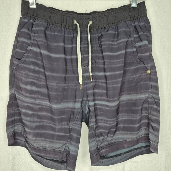 Vuori Other - Vuori Lined Striped Gray and Black Kore Shorts Size Small